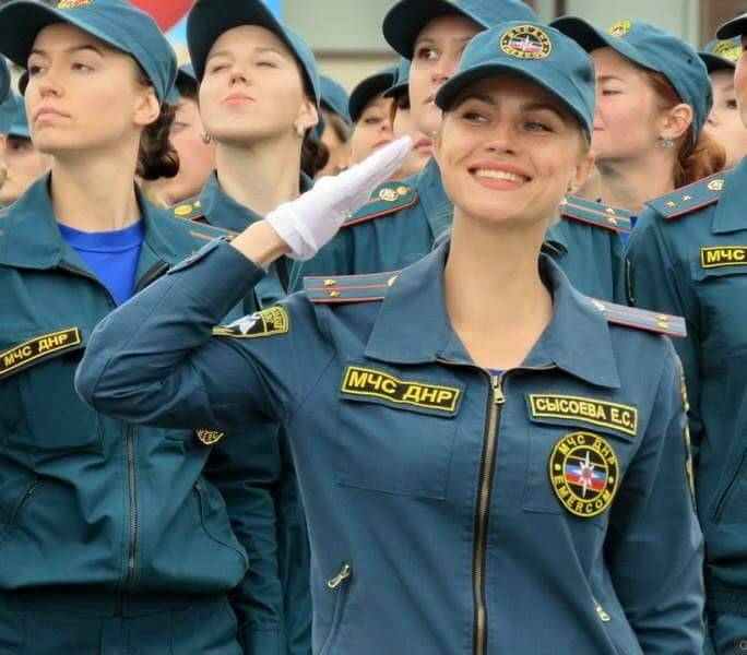Russian Army Babe