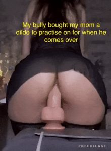 Mom let me watch how she rides my bully